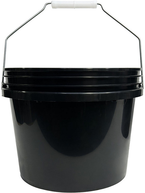 월드크린 다용도 휴대용 버킷, 7L, 블랙