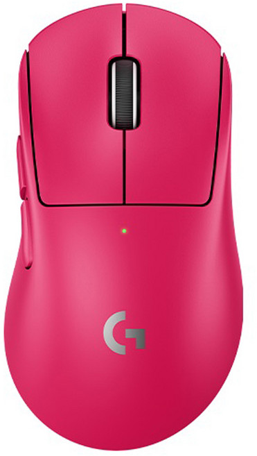 로지텍 PRO X SUPERLIGHT 2 DEX 게이밍 무선 마우스, 910-007376, 핑크