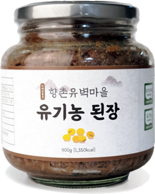 향촌유벽마을 유기농 된장, 900g, 1개
