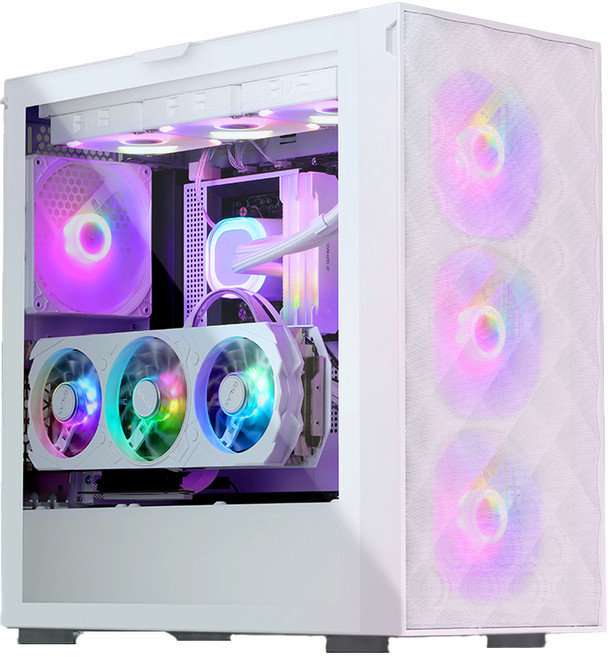 Jooyon 2024 Lionine 極致 Core i5 Intel 第13代 GeForce RTX 4060 Ti, D734F46TW-W, 白色, 16GB, 512GB, WIN11 Home