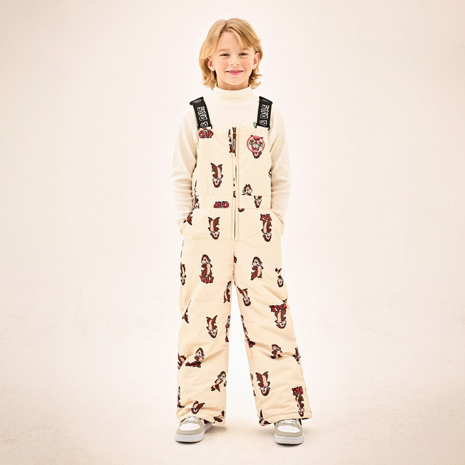 젤리스푼 디즈니 아동용 칩 앤 데일 스키복 팬츠