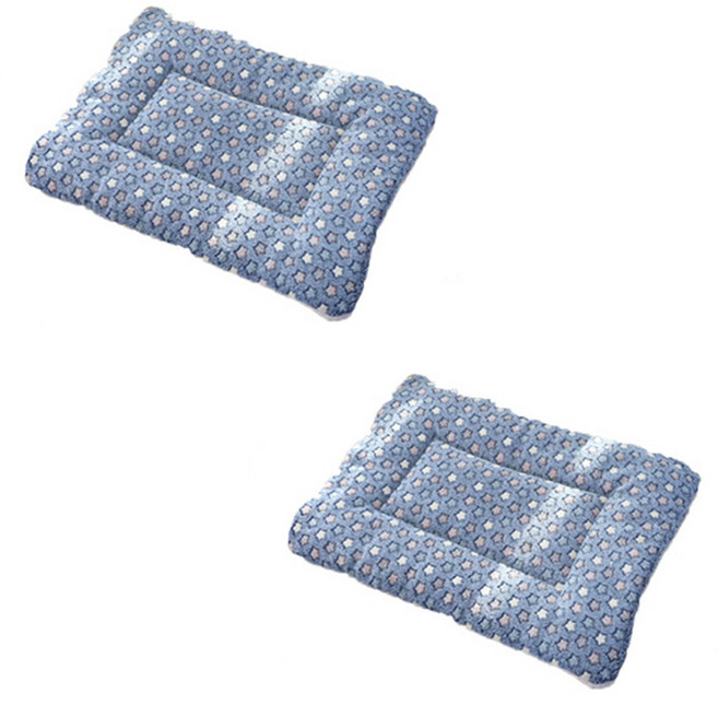 데이소이 고양이 보들보들 쿠션 매트, 05 다크그레이 스타, 2개