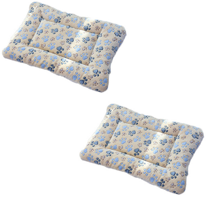 데이소이 고양이 보들보들 쿠션 매트, 03 브라운 발바닥, 2개