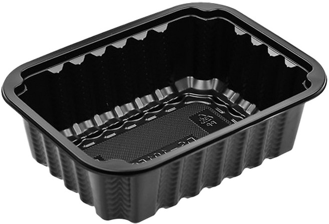 쿡앤락 1915 시리즈 실링용기 19156 검정, 1개, 100개입