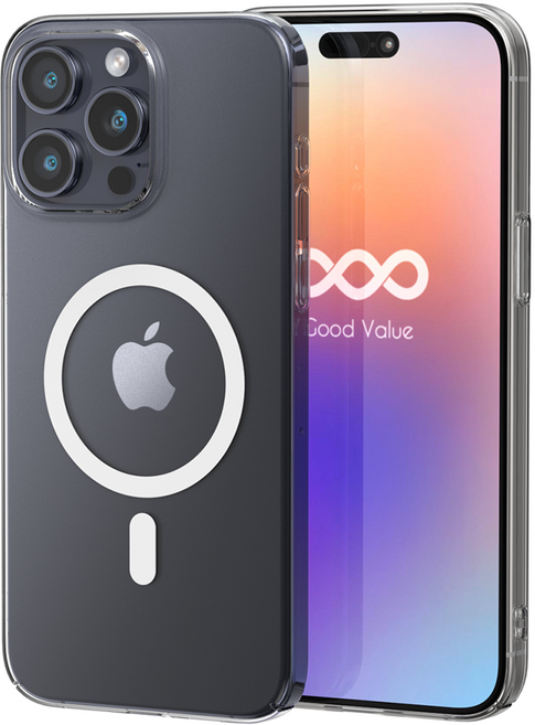 굿밸류 에어핏 맥세이프 슬림 휴대폰 케이스 1mm