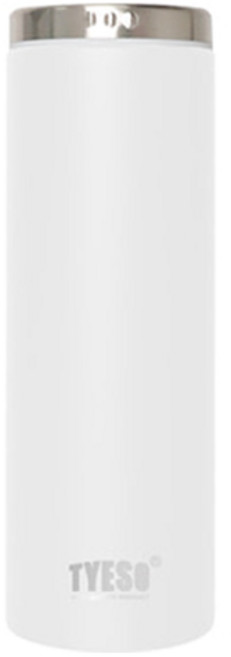 타이소 히키스 초경량 스텐 미니 텀블러, 화이트, 300ml, 1개