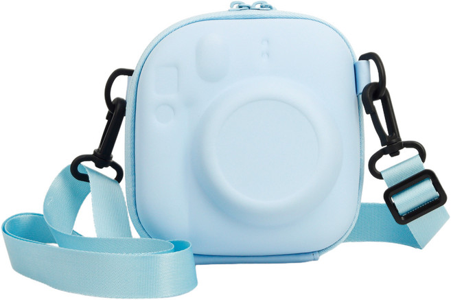 코엠 인스탁스 미니 12 / 40 / 11 / 9 / 8 / 7 범용 하드 에바 케이스 블루, 1개