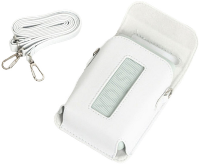 FUJIFILM 富士 instax mini Link 3 皮革保護套, 白色, 1個