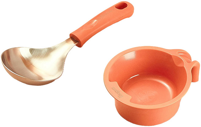 보겐 멀티 서빙 스푼 + 받침 세트, 1세트