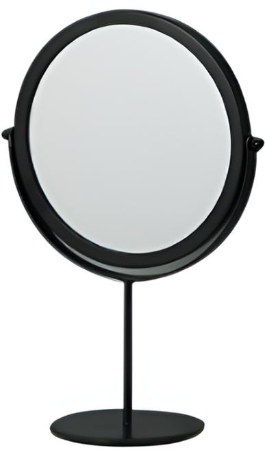 연예인 탁상용 화장거울 롱, 블랙
