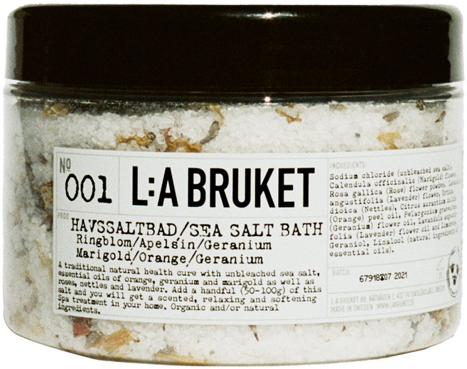 라부르켓 씨 솔트 배스 메리골드 오렌지 제라늄, 450g, 1개