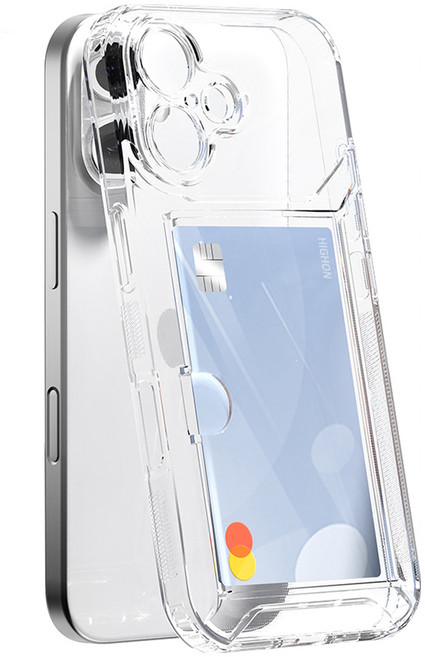 하이온 글로우커버 카드수납 젤리 휴대폰 케이스