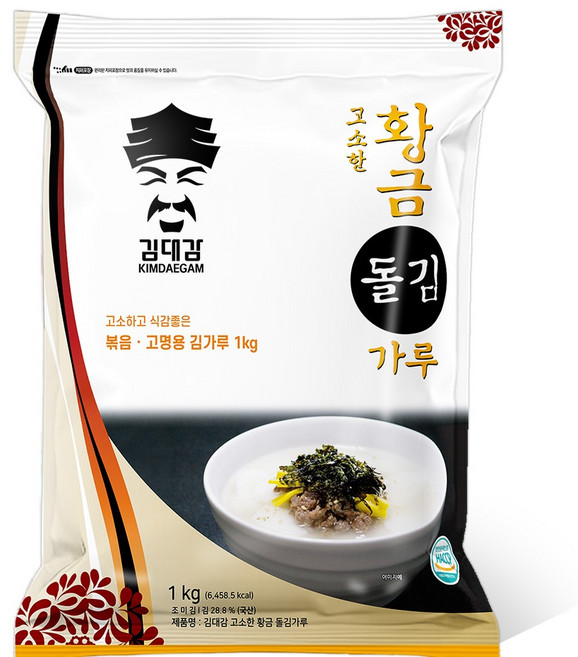 김대감 고명 반찬용 황금 돌김가루, 1개, 1kg