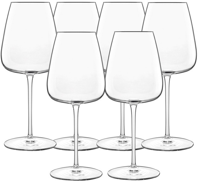 루이지보르미올리 Meravigliosi 화이트와인잔, 6개, 350ml