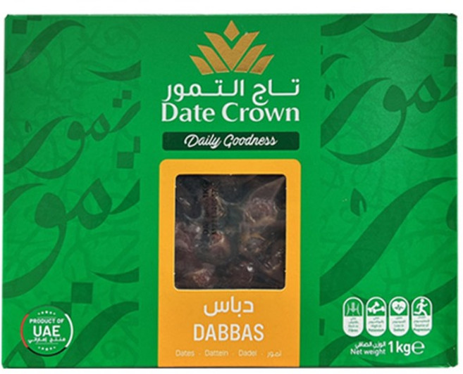 데이트크라운 다바스 대추야자, 1개, 1kg
