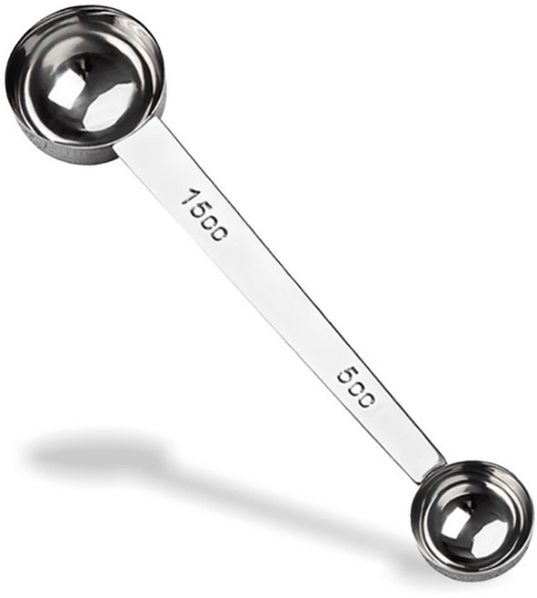 그란츠 주방용 스텐 키친 양면 계량 스푼, 1개