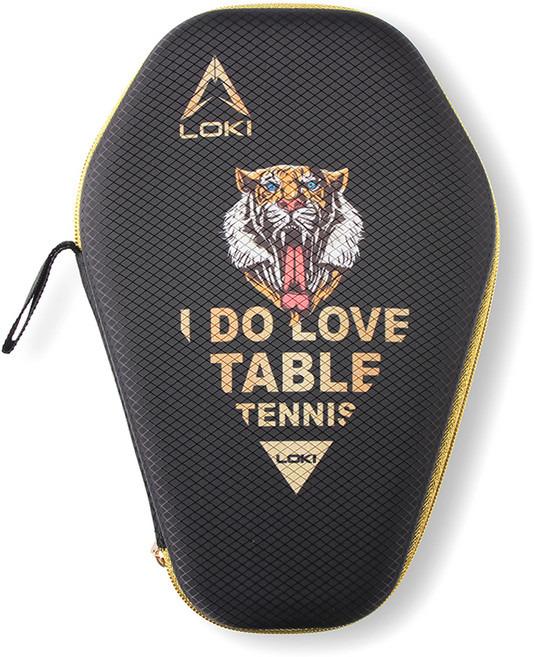 로키 육각 하드 타이거 탁구라켓케이스, 1개