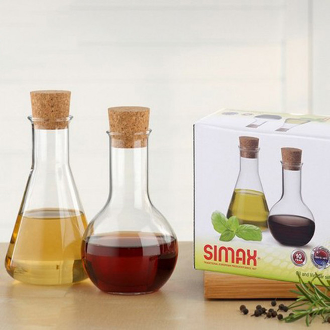 시맥스 오일 내열유리 소스병 250ml x 2종 세트, 1세트