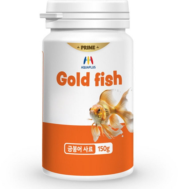 아쿠아플러스 프라임 금붕어 사료, 150g, 1개
