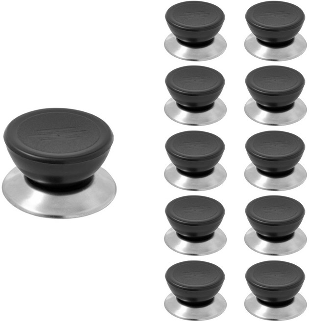 정상아이앤 교체형 조립식 냄비뚜껑꼭지 손잡이, 혼합색상, 11개