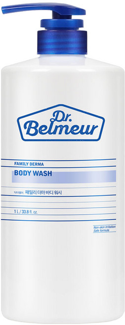닥터벨머 패밀리 더마 대용량 바디 워시, 1L, 1개