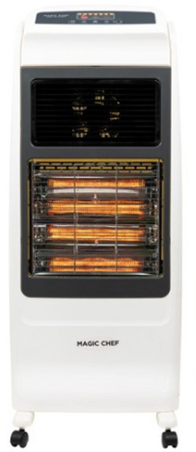 매직쉐프 복합 PTC온풍 카본 전기히터, MHT-N250WKP, 혼합색상