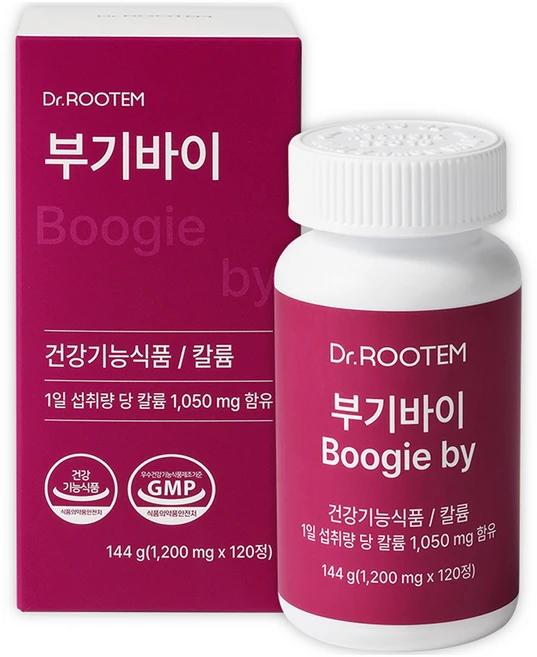 닥터루템 정품 부기바이, 120정, 1개 - 쿠팡