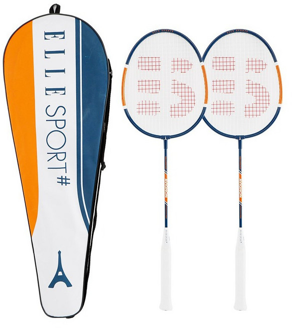 엘르 배드민턴 라켓 아비뇽 2P + 풀커버 1세트