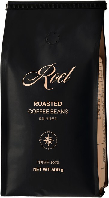 로엘 커피 원두 과테말라, 1개, 500g, 홀빈(분쇄안함)