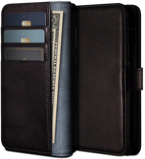 어썸디자인 수제 소가죽 지갑 휴대폰 케이스