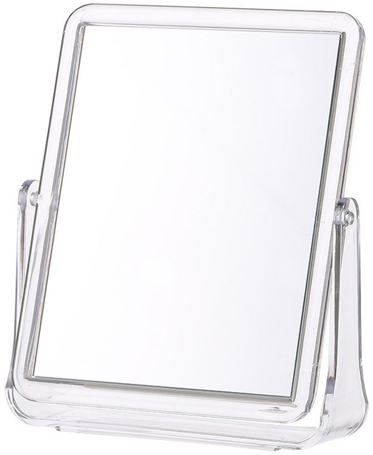 노베아 투명 사각 탁상거울