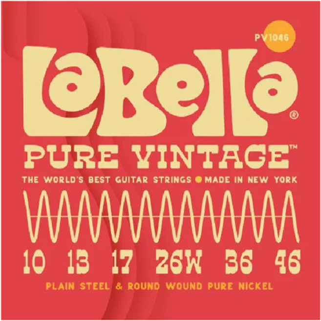 LaBella 일렉기타 스트링 010-046, 1개, PV1046