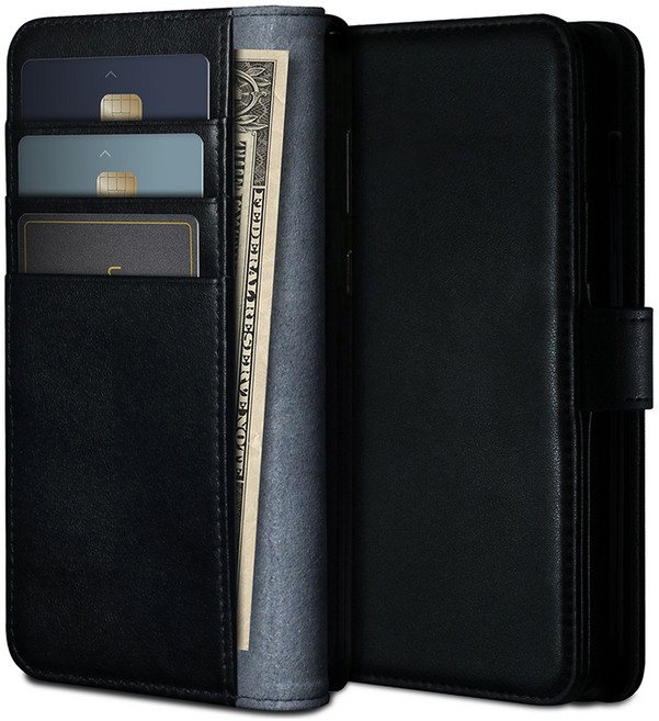 어썸디자인 수제 소가죽 지갑 휴대폰 케이스