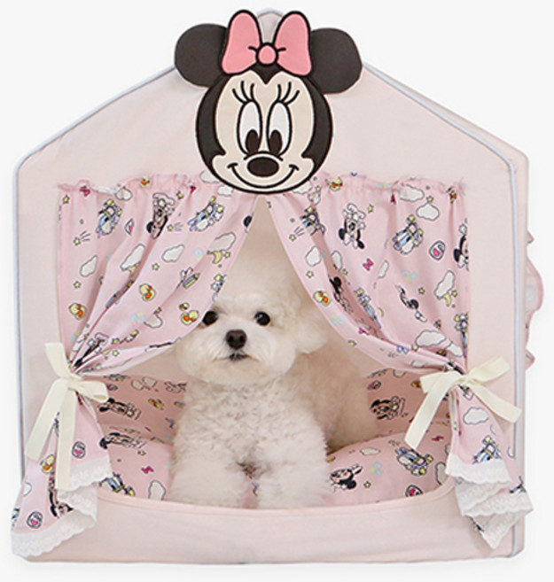 이츠독 디즈니 반려동물 베이비프렌즈 프레임 하우스, 미니, 1개