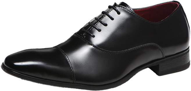 Basic Step 男士修身百搭正裝皮鞋 EF106