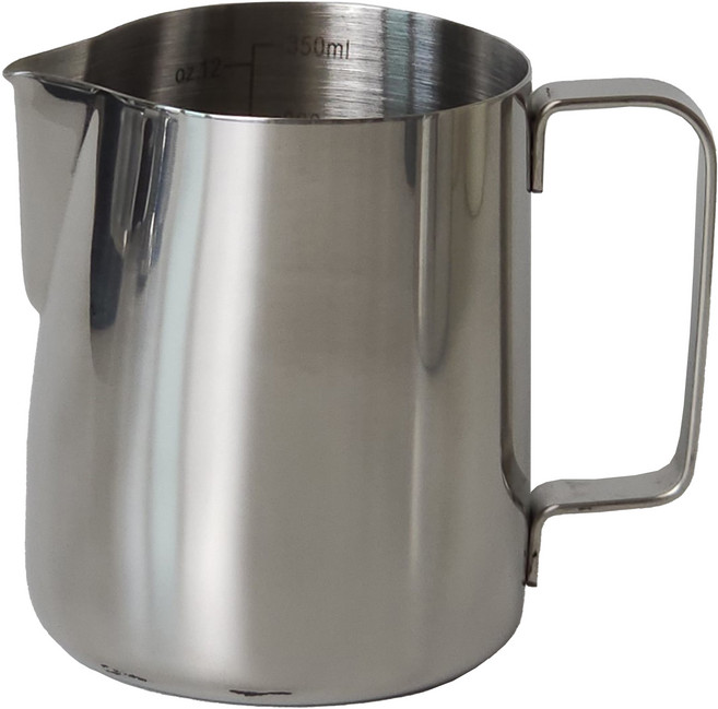 빈플랜트 스팀피쳐 밀크저그 350ml, 실버, 1개