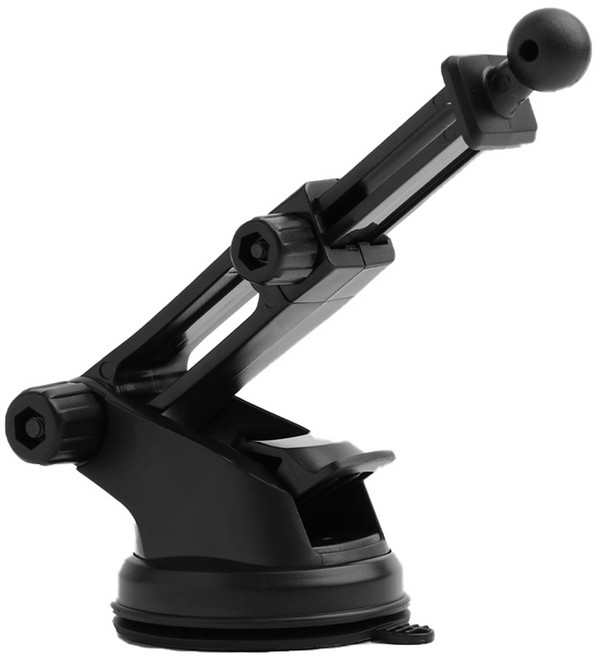 메이튼 차량용 대시보드 흡착형거치대, 1개, 블랙