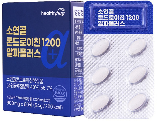 헬씨허그 소연골 콘드로이친 1200 알파 플러스, 60정, 1개