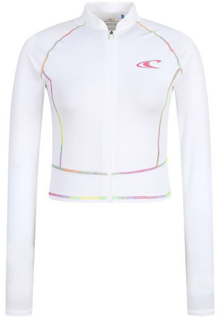 오닐 여성용 스크립트 집업 레쉬가드 OWUJN6071-101