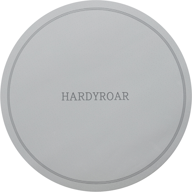 하디로어 줄넘기 매트 헬스소품, 그레이, 1개