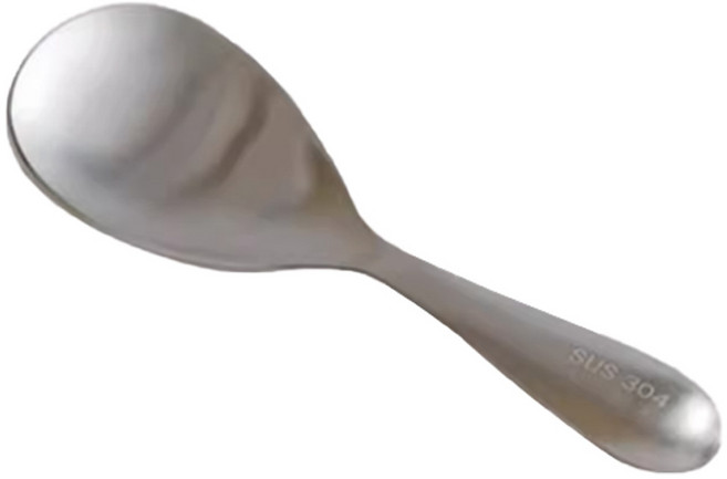 마켓욜 스테인레스 304 YOL 밥주걱, 실버, 1개