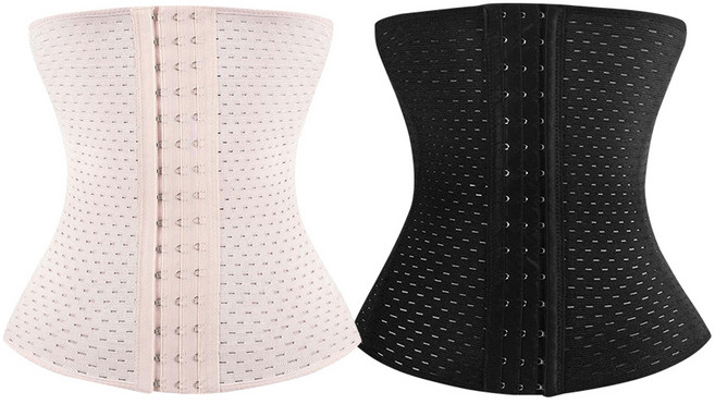 뷰티인뷰티 3단 후크 에어홀 코르셋 2p