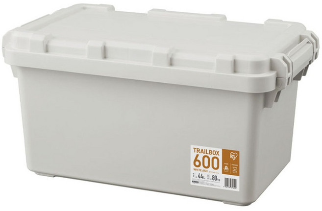 휴겔 트레일 박스 44L, 애쉬화이트, 1단, 1개