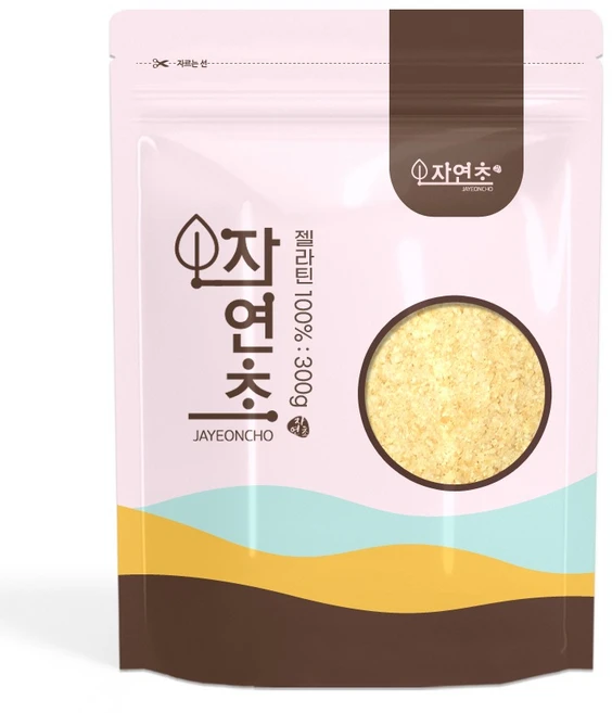 자연초 젤라틴 가루, 1개, 300g - 쿠팡