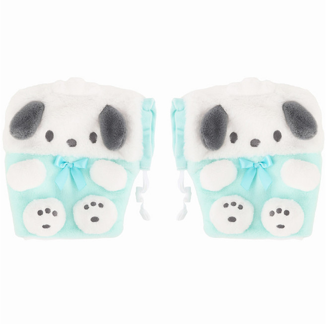 윙하우스 산리오 아동용 포차코 입체 킥보드장갑 SK0037, 민트, 1개