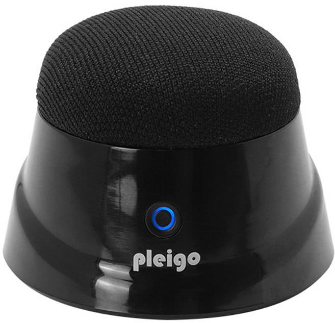 PLEIGO 맥세이프 미니 휴대용 블루투스 TWS 스피커, MS10, 블랙