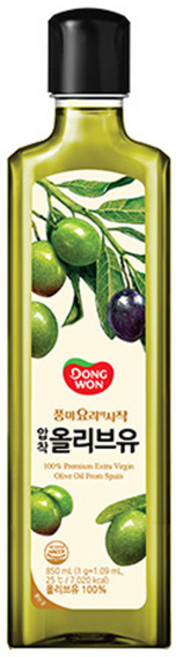 동원 압착 올리브유, 1개, 850ml