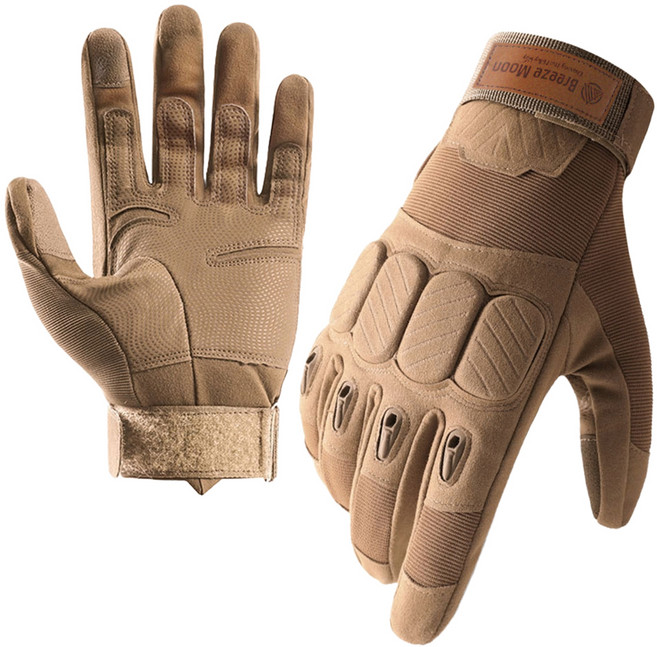 브리즈문 캠핑 아웃도어 다용도 장갑 양손착용세트, 탄 베이지, 1세트