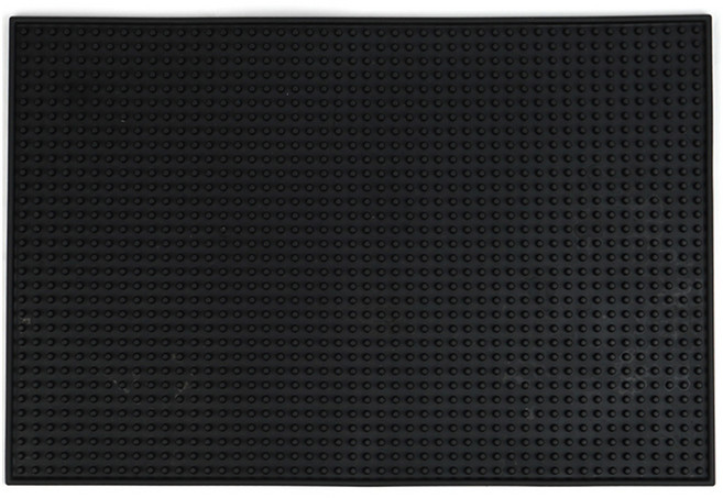 카페드아모르 논슬립 드라잉 매트 중, 블랙, 1개