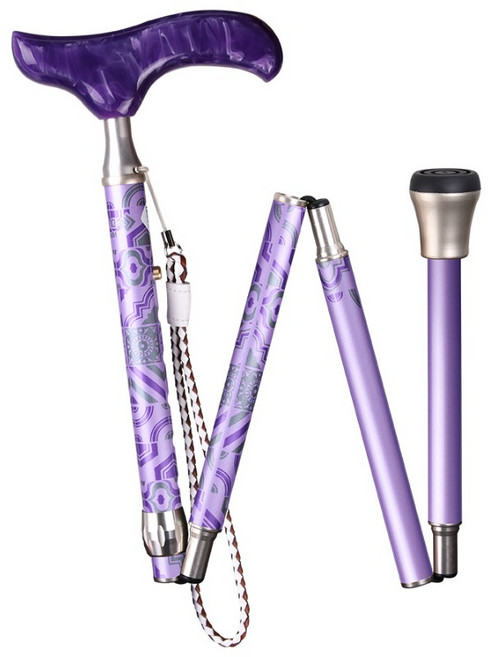 시나노 케인 그랜드 카이노스 도나 접이식 지팡이 GKDAN5745, 안달루시아, 1개